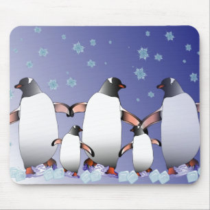 Penguins Mouse Pad
