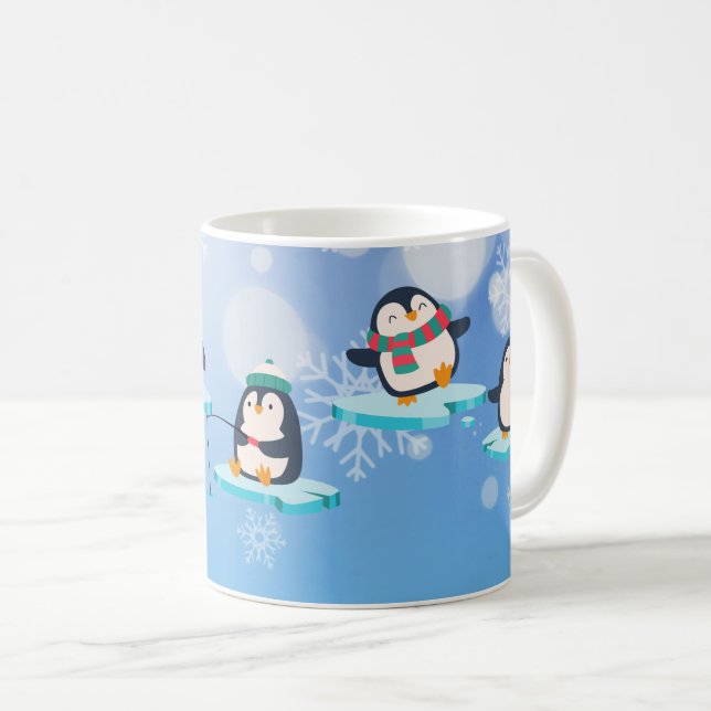 Penguins Mug (Front Right)