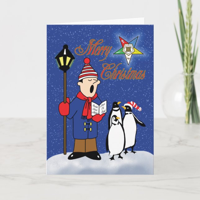 Penguins OES Holiday Card (Front)