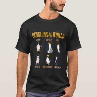 Penguins Of The World S Penguin T-Shirt