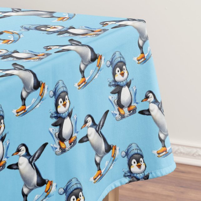 Penguins Pattern Design  Tablecloth (Creator Uploaded)
