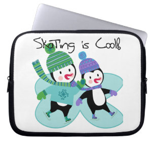 Penguins Skating is Cool Laptop Sleeve
