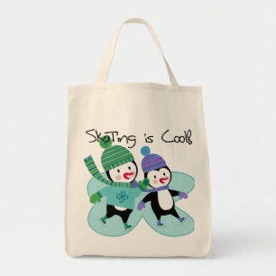 Penguins Skating is Cool Tote Bag