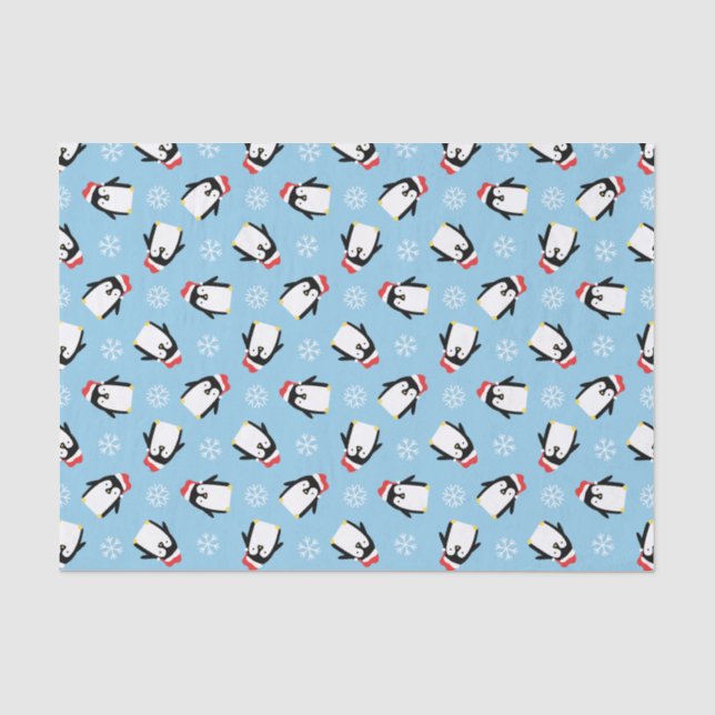 Penguins Tissue Paper (Front)