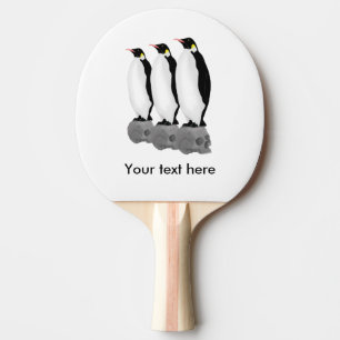Penguins Will Inherit The Earth Ping Pong Paddle