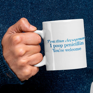Penicillium Humor Large Coffee Mug