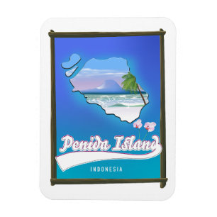 Penida Island Indonesia Magnet