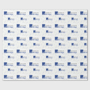 Peninsula Bridge: Big Logo Wrapping Paper
