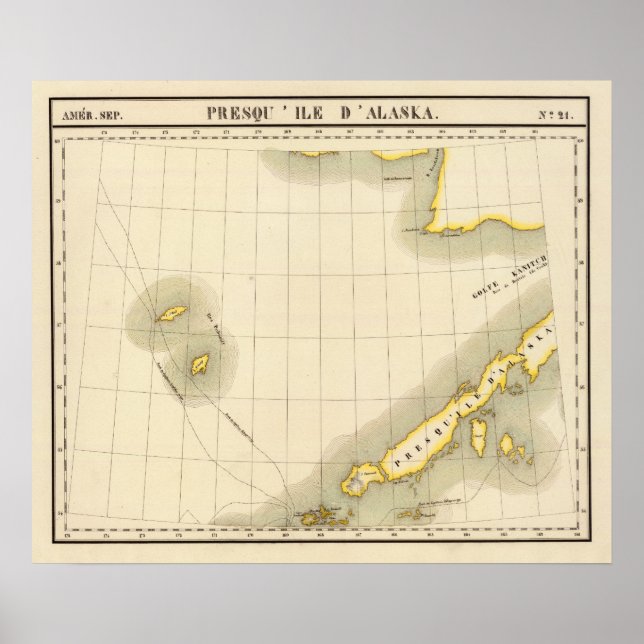 Peninsula of Alaska Poster (Front)