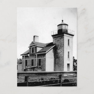 Peninsula Point Lighthouse Postcard
