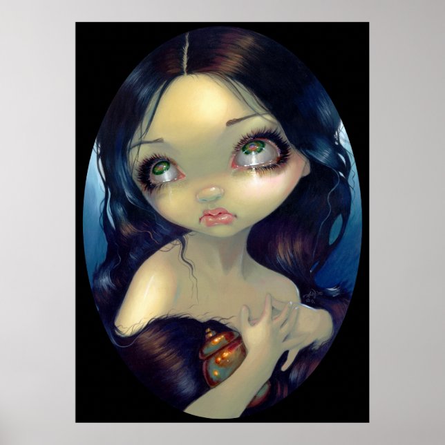 Penitent Magdalene ART PRINT lowbrow gothic (Front)
