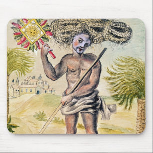 Penitent man in India Mouse Pad