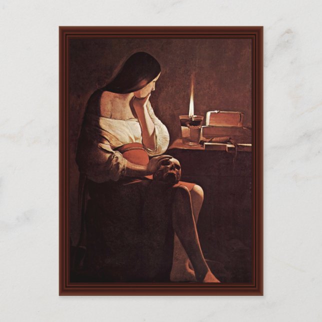 Penitent Mary Magdalene (Magdalena Terf) Postcard (Front)