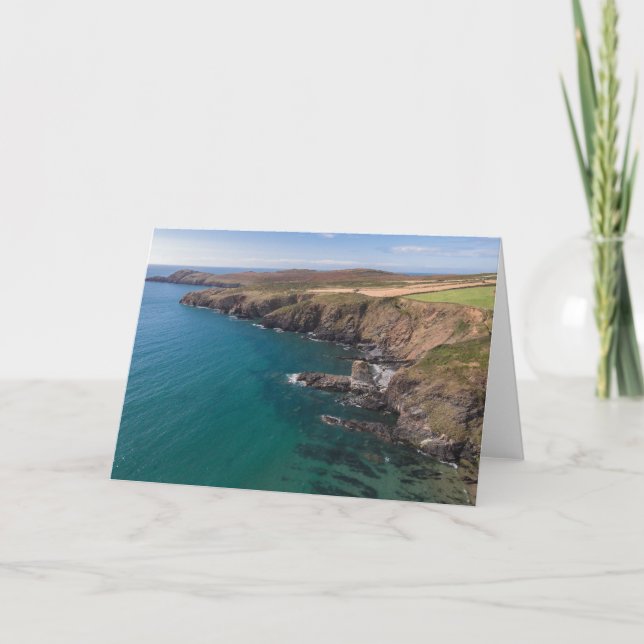 Penlledwen and Penmaen Dewi Wales Holiday Card (Front)