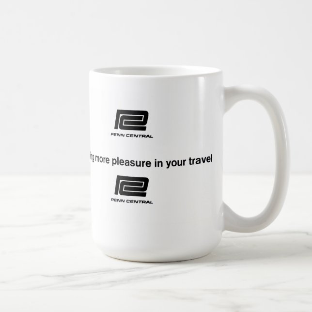 Penn Central Railroad Travel Coffee Mug (Right)