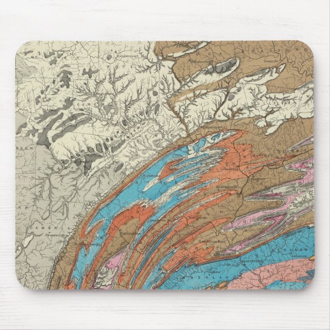 Penn geological formations mouse pad (Front)