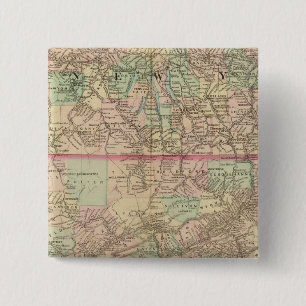 Penn, NJ 15 Cm Square Badge