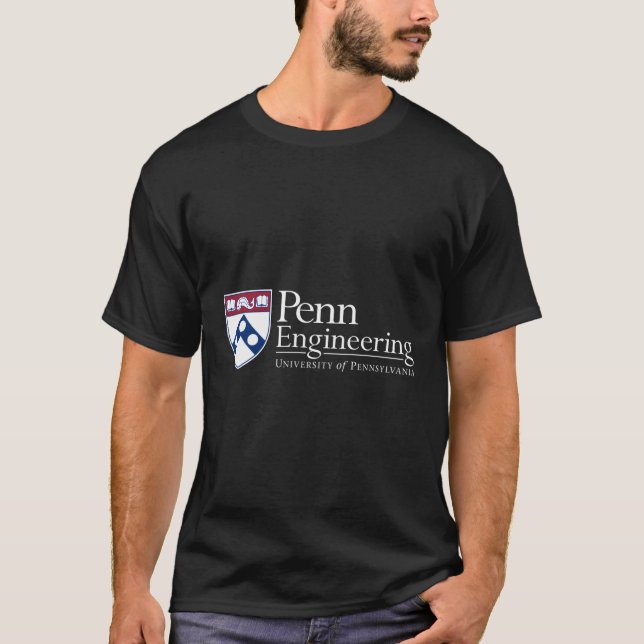 Penn Quakers 'S School Of Engineering T-Shirt (Front)
