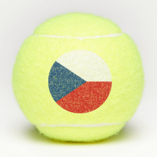 Penn tennis ball with flag of Czechia