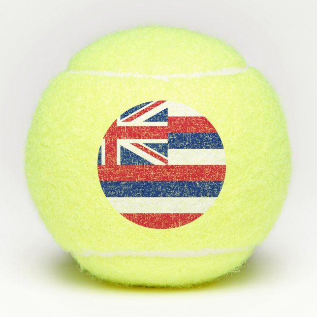 Penn tennis ball with flag of Hawaii, USA (Front)