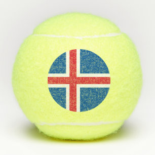 Penn tennis ball with flag of Iceland
