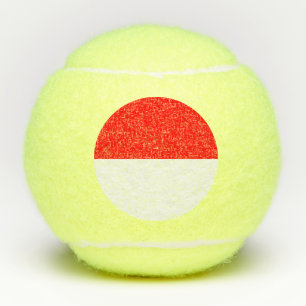 Penn tennis ball with flag of Indonesia