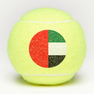 Penn tennis ball with flag of UAE