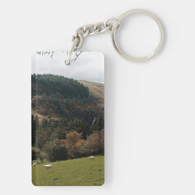 Pennant Valley Wales Key Ring (Back)