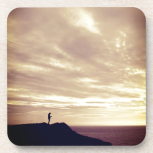 Pennard cliffs at sunset, Gower, Swansea Coaster