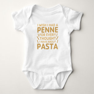 Penne Pasta Baby Bodysuit