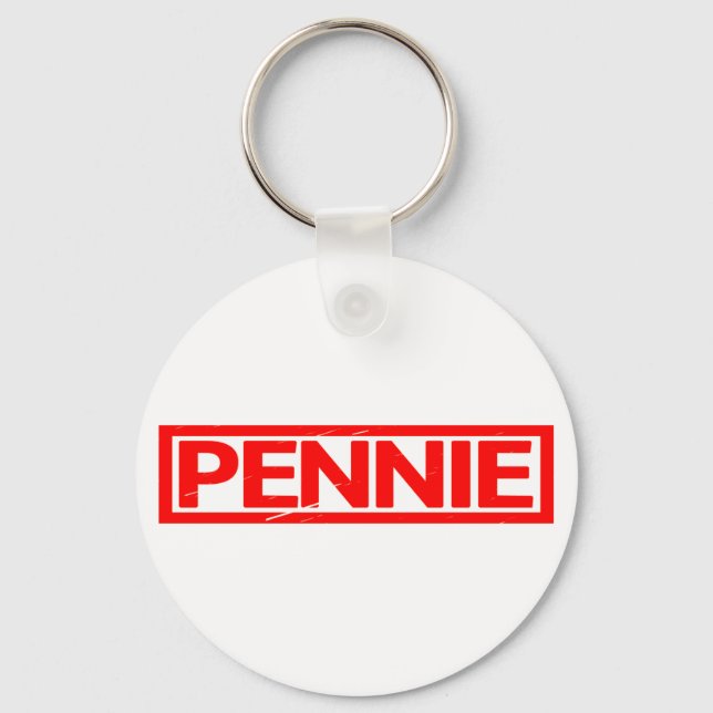 Pennie Stamp Key Ring (Front)