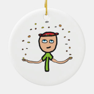 Pennies from Heaven Ceramic Ornament