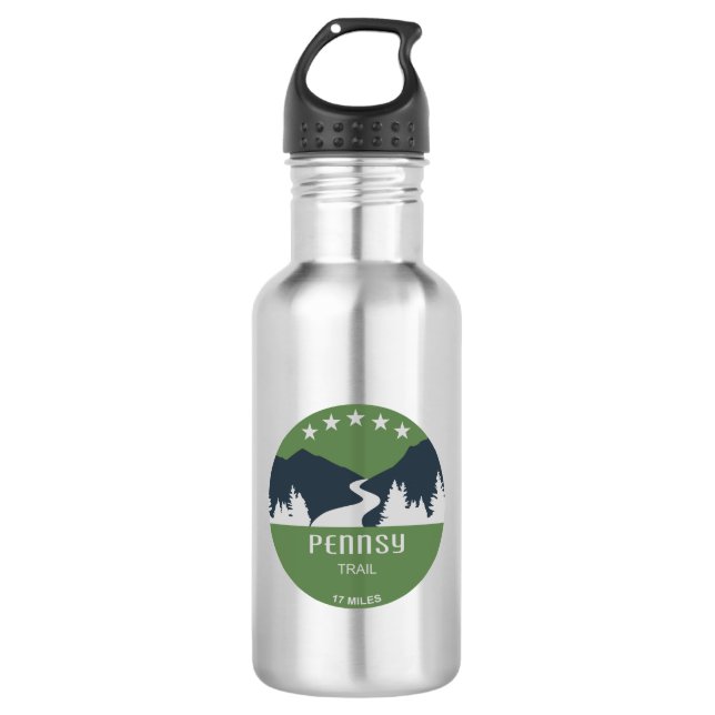 Pennsy Trail Indianapolis 532 Ml Water Bottle (Front)