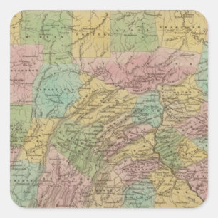 Pennsylvania 10 square sticker