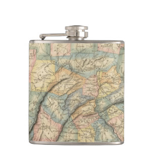 Pennsylvania 8 hip flask
