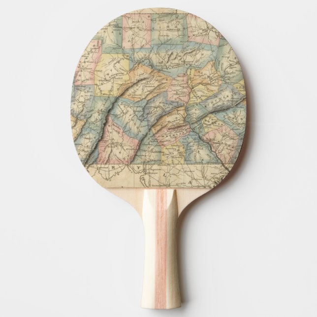 Pennsylvania 8 ping pong paddle (Front)