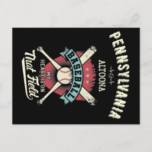 Pennsylvania Altoona Baseball Postcard