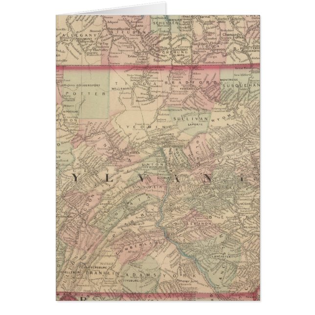 Pennsylvania and New Jersey (Front)