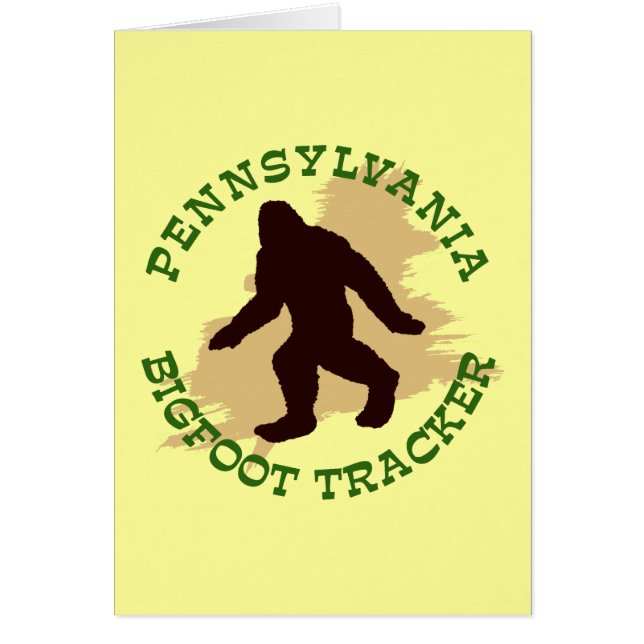 Pennsylvania Bigfoot Tracker (Front)