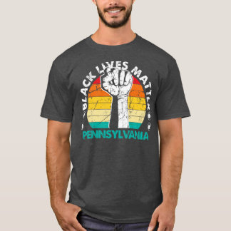 Pennsylvania black  political protest T-Shirt