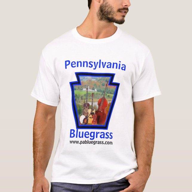 Pennsylvania Bluegrass Logo Shirt (Front)