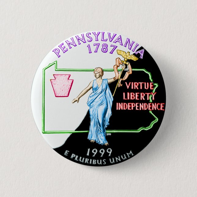 Pennsylvania Button (Front)
