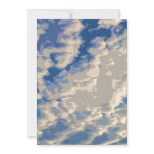 Pennsylvania cloud formation greeting card