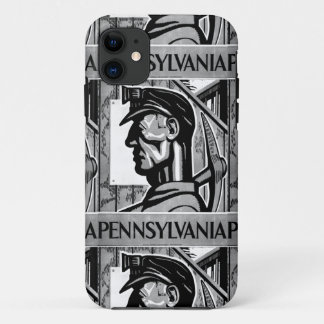 Pennsylvania Coal Poster WPA 1938 iPhone 11 Case