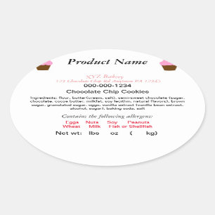 PENNSYLVANIA Cottage Food Law Limited food produce Oval Sticker