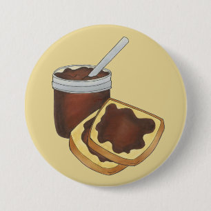 Pennsylvania Dutch Canned Apple Butter Amish Food 7.5 Cm Round Badge