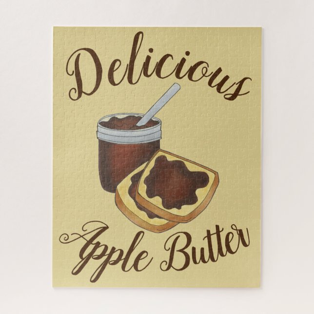 Pennsylvania Dutch Canned Apple Butter Amish Food Jigsaw Puzzle (Vertical)