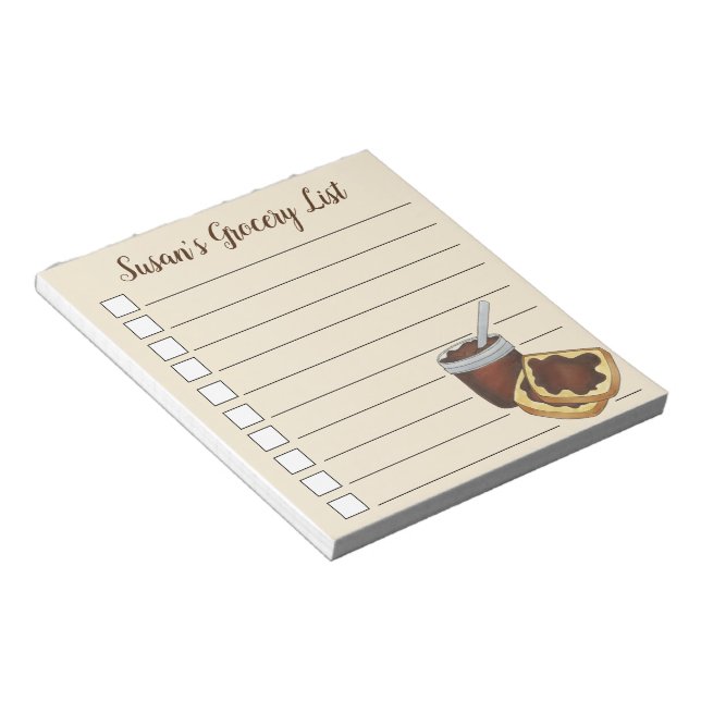 Pennsylvania Dutch Canned Apple Butter Amish Food Notepad (Angled)