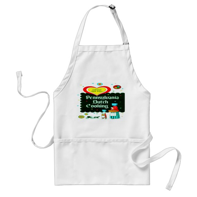 "PENNSYLVANIA DUTCH COOKING" STANDARD APRON (Front)