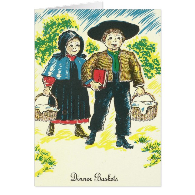 Pennsylvania Dutch Dinner Basket Recipe Red Beets (Front)